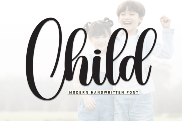 Child Font: Graceful Handwritten Elegance for Modern Design