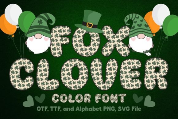 Fox Clover: A Playful Color Font for Warm Designs