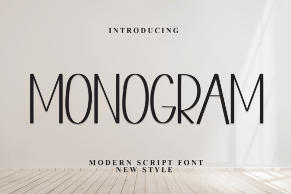 Monogram: A Sweet, Friendly Sans-Serif for Modern Design