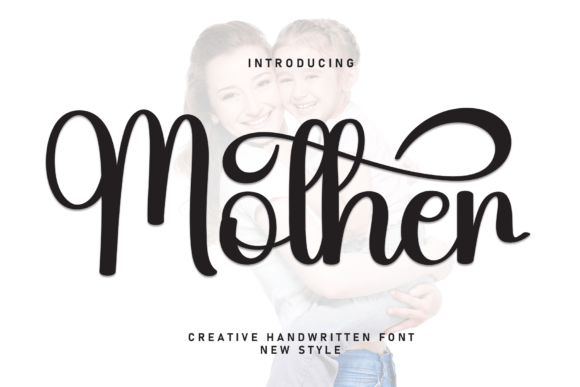 Mother Font: Warm Handwritten Charm for Modern Design